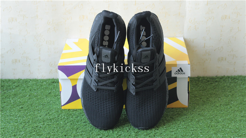 Real Boost Adidas Ultra Boost 4.0 Triple Black BB6157